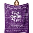 thumbnail image 1 of LHSHID Mimi Blanket Gift for Mimi for Mothers Day from Granddaughter Mimi Gift from Grandson Best Mimi Ever Blanket for Sofa Bed Birthday from Grandkids 40"x50", 1 of 6