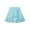 Blue, variant on TiaoBug Kids Girs Chiffon Ballet Tutu Skirts Ruffle Hem Tulle Dance Skort 6-16