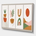 thumbnail image 3 of Designart ' Compostion Minimalistic of Organic Shapes VI ' Modern Canvas Wall Art Print, 3 of 4