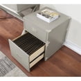 thumbnail image 2 of Wellington 2 Drawer Engineered Wood File Cabinet in Gray, 2 of 10