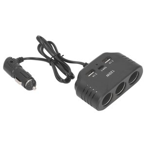 Adaptateur allume-cigarette pour voiture, USB Convertisseur de puissance de chargeur de voiture de type C pour véhicules