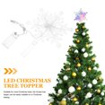 thumbnail image 3 of VERDANVERSE Para Árbol De En Plateado Con Iluminación Para Fiesta Navideña, 3 of 7