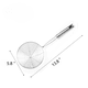 thumbnail image 4 of Colador/espumadera/cucharón de araña de acero inoxidable versátil para cocinar y freír, utensilios de cocina, colador de alambre, colador de pasta, cuchara., 4 of 6