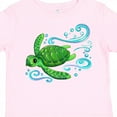 thumbnail image 4 of Inktastic Sea Turtle Swimming Boys or Girls Toddler T-Shirt, 4 of 5