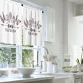 thumbnail image 2 of LALILO Kitchen Curtains and Valances Set of 3 36" Boho With Window Treatment Tiers for Window Decor, 2 of 5