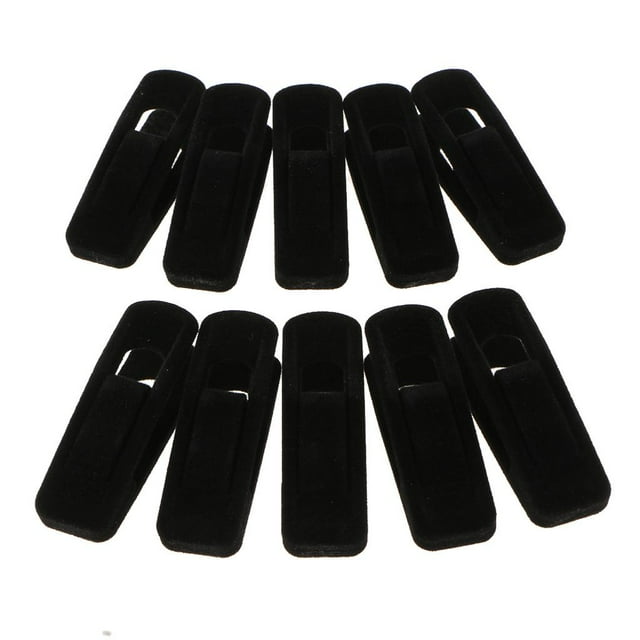 Pinzas para de superficie de piezas / pinzas para / sujetadores de abrazaderas para calcetines pernos para colgar r Negro BLESIY Pinzas de papel fotográfico
