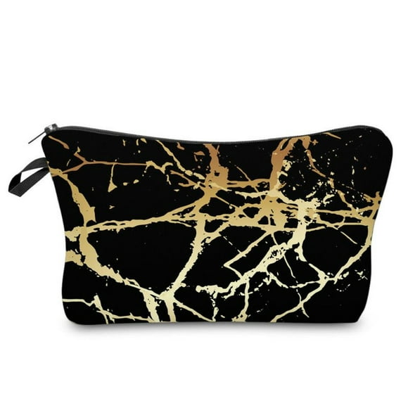 Bolsa de cosméticos, funda de maquillaje, neceser, viaje con cremallera, lavado, orga