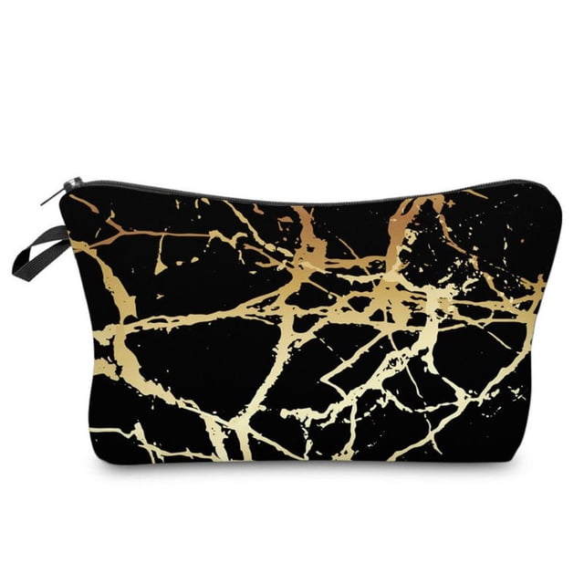 Bolsa de cosméticos, funda de maquillaje, neceser, viaje con cremallera, lavado, orga