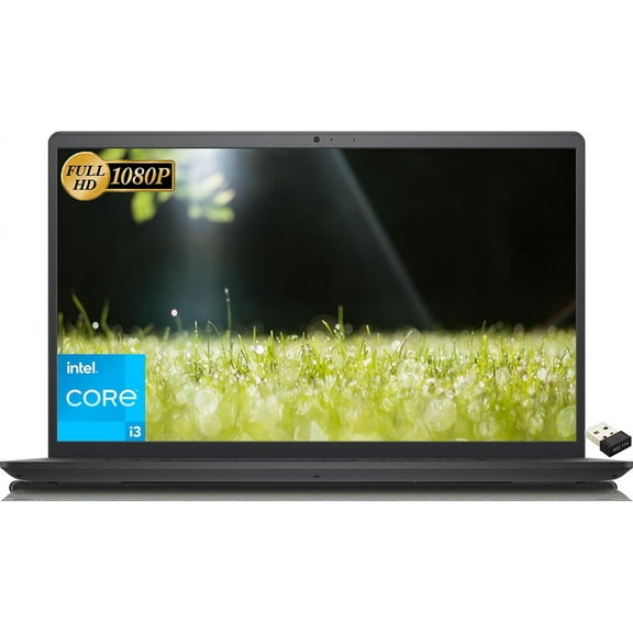 Dell Inspiron 15 3520 Laptop for Business & Students, Intel Core i3-1215U, 15.6" FHD Display, 16GB RAM, 512GB SSD, Intel UHD Graphics, Wi-Fi 6, Bluetooth, HDMI, Windows 11 Home