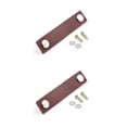 thumbnail image 1 of Tiradores de Cuero Inteprter para gabinete 125 mm Marrón oscuro, 1 of 6