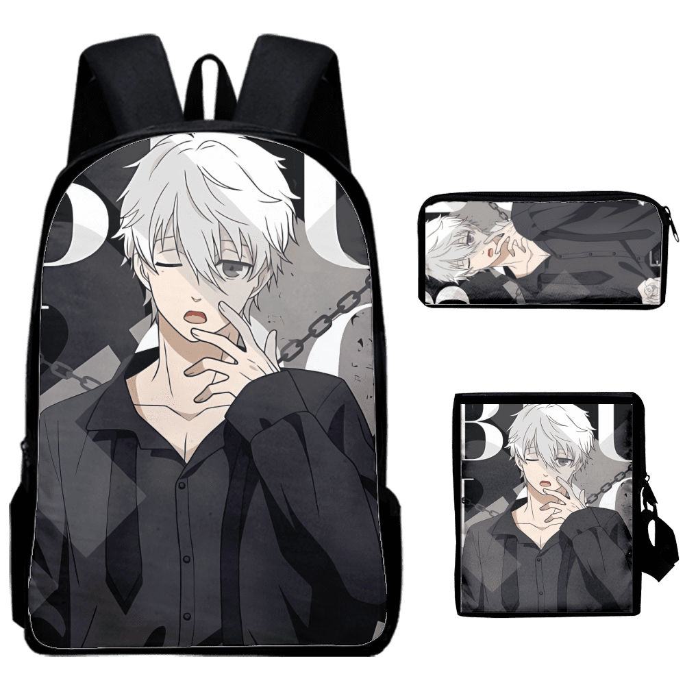 Blue Lock Anime Backpacks 3D Print Cartoon Backpack Kids Backpack Kids