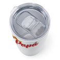 thumbnail image 3 of CafePress - Papa' Stainless Steel Travel Mug - Insulated Stainless Steel Travel Tumbler 20 oz., 3 of 3