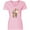 AD-Pink, variant on Christmas Molly Moose Women's V-Neck T-Shirt