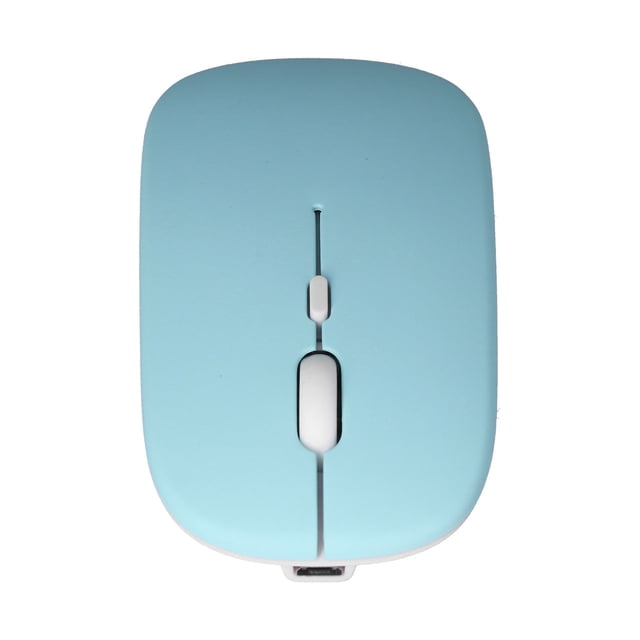 Ratón De Computadora, Ratón De Computadora Silencioso Ergonómico Recargable 2.4G Inalámbrico Para Computadora Portátil Para Computadora