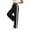 *Black, variant on VBVC Women's Side Stripe Wide Leg Track Pants , Drawstring Y2K Casual Trousers For Women , Ladies' Lightweight Stretchy Sweatpants with Pockets, Army Green , S-3XL