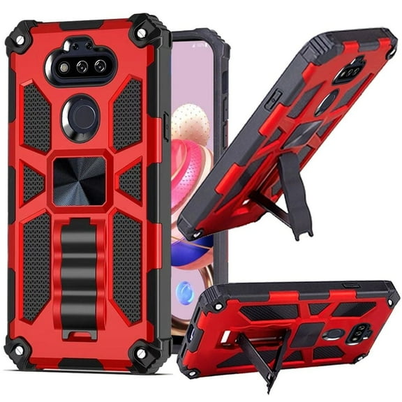 GSA Machine Hybrid Case Magnetic Stand for LG Aristo 5 - Red Black