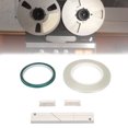 thumbnail image 1 of 1/4 10 Inch Tape Splicing Set, Studio Grade Leader Tape Splicing Tape Tape Splicing Block Kit  For Reel To Reel Tape Recorder, 1 of 8