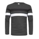 thumbnail image 4 of pstuiky camisas de manga larga para hombre, Camiseta deportiva informal de manga larga con cuello redondo y parches para hombre top de hombre xl, 4 of 5