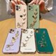 thumbnail image 5 of For iPhone 8 Plus Aplicar a la caja del teléfono galvanizada Love Heart Compatible con Iphone 11 12 13 14 Pro Max Xs Max Xr 7 Plus 14 Correa de muñeca a prueba de golpes Cadena Co, 5 of 5