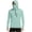 Mint Green., variant on Sun Protection Clothings for Men,Long Sleeve Activewear,Solid Color Mesh Splice Hooded Pullover Sun Shirts with Chest Pocket And Face Cover