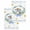 Blue, variant on Easter Rabbits Kitchen Dish Towels for Drying Dishes Set of 3, Spring Eggs Tulips Daisy Wreath Bunny Blue Plaid Waffle Weave Microfiber Hand Tea Bathroom Towels Quick Dry & Absorbent Towel 12x12