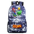 thumbnail image 4 of Mochila Super Mario Bros Yoshi Waluigi Teen Book Bags Kids 3D Escolar Papelería Niños Niñas Estudiante, 4 of 4