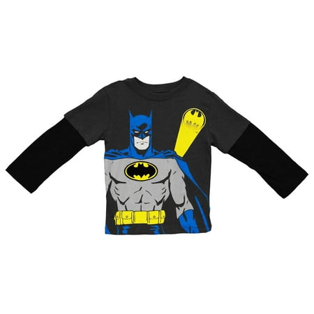 batman batman flocked logo dc comics juvenile longsleeved t shirt walmart batman batman flocked logo dc comics juvenile longsleeved t shirt walmart