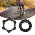 thumbnail image 4 of Bike Hub Disc Brake Center Lock Adapter, Easy Operation Reduce Pollution Center Lock Disc Adapter Stain Resistant  For Maintanance Black, 4 of 8