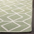 thumbnail image 4 of Safavieh Dhurries Addison Geometric Area Rug, Sage/Ivory, 5' x 8', 4 of 11