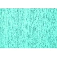 thumbnail image 1 of Ahgly Company Indoor Rectangle Solid Turquoise Blue Modern Area Rugs, 2' x 5', 1 of 4
