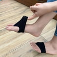 thumbnail image 2 of Womens Open Toe Half Socks Peep Toe Topper Sock for Sandal Mule Flip Flop Clogs Forefoot Liner Socks 5-9, 2 of 5