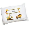 Personalized Construction Pillowcase