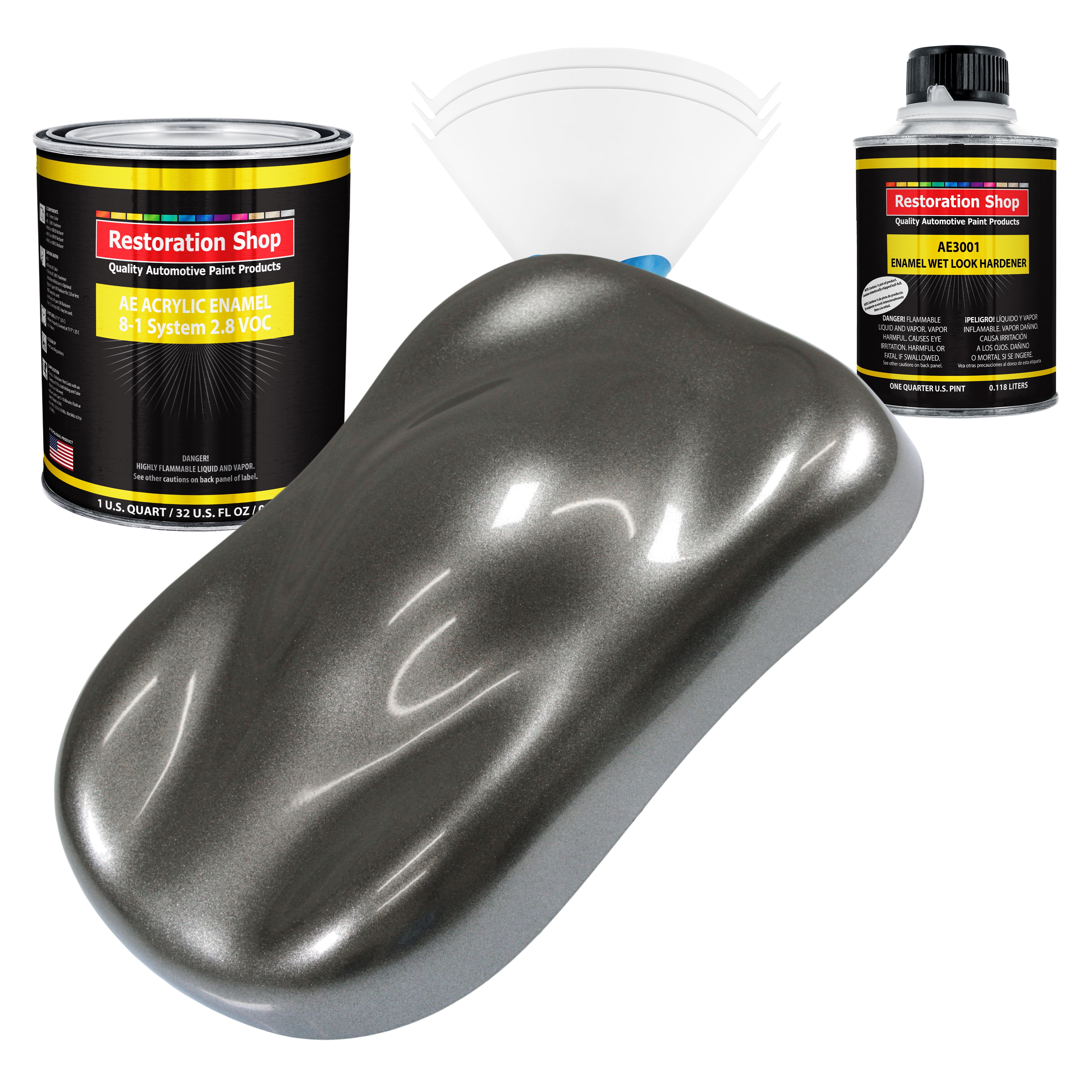 Restoration Shop Charcoal Gray Firemist Acrylic Enamel Auto Paint