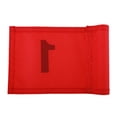 thumbnail image 4 of LOVIVER Golf Putting Green Flags for Golfers Practice Aid 51x36cm Replacement Golf Flag Red with Number 1, 4 of 8