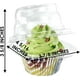 thumbnail image 5 of Contenedor individual para cupcakes de 50 piezas - Cupca de un solo compartimento Ofspeizc HMHZ690, 5 of 6