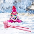 thumbnail image 4 of Molde de Arcilla de Nieve con Forma , Divertidos Juguetes de Actividades rosado Zulema Clip para hacer bolas de nieve, 4 of 8