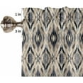 thumbnail image 5 of Valances for Windows, Ethnic Tribal Abstract Geometric Texture Kitchen Window Valances Rod Pocket Valances Curtains for Living Room Bathroom 54 x 18 Inch, 1 Panel, 5 of 6
