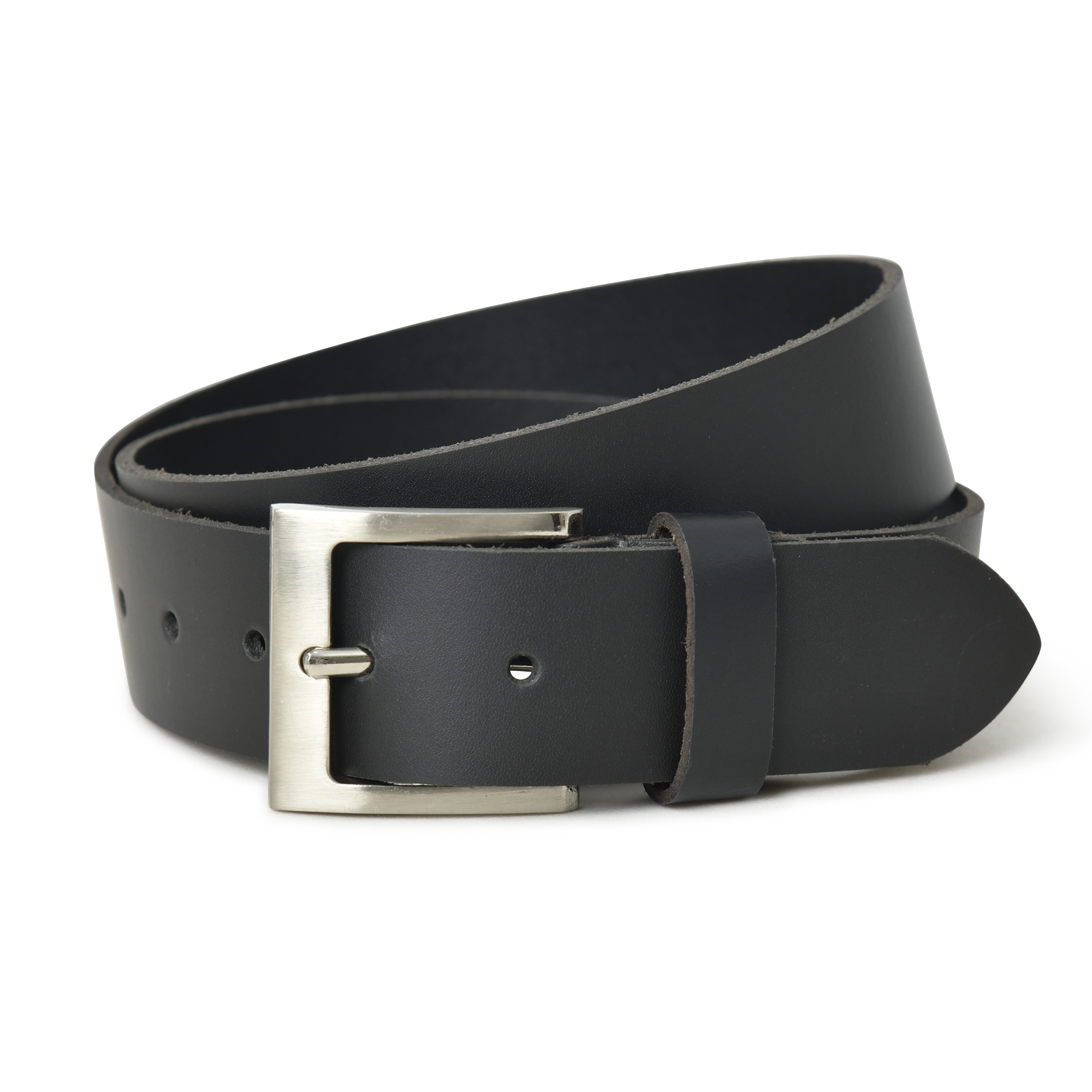Lindenmann Genuine Leather Belt Men/Belts for Men, Farbe/Color:bianco, Size US/EU:Waist Size 33.5 M EU 85 cm