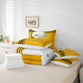 thumbnail image 5 of YST Full Size 7Pcs Football City Comforter Set Bed-in-a-Bag, Pittsburgh, 7 Count, 5 of 5
