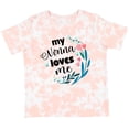 thumbnail image 3 of Inktastic My Nonna Loves Me for Girls Granddaughter Girls Toddler T-Shirt, 3 of 5