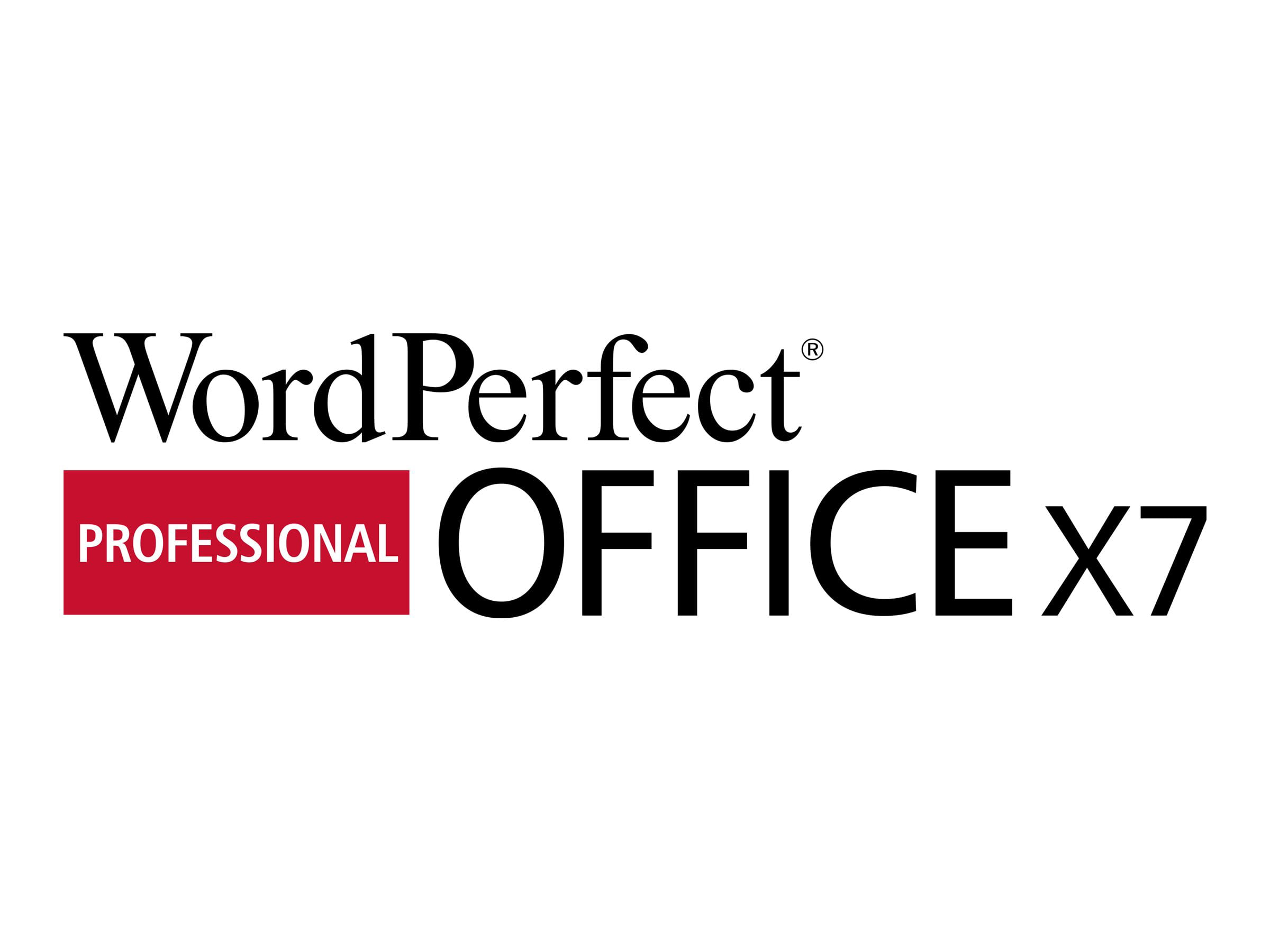 Buy OEM WordPerfect Office X7 Professional Edition