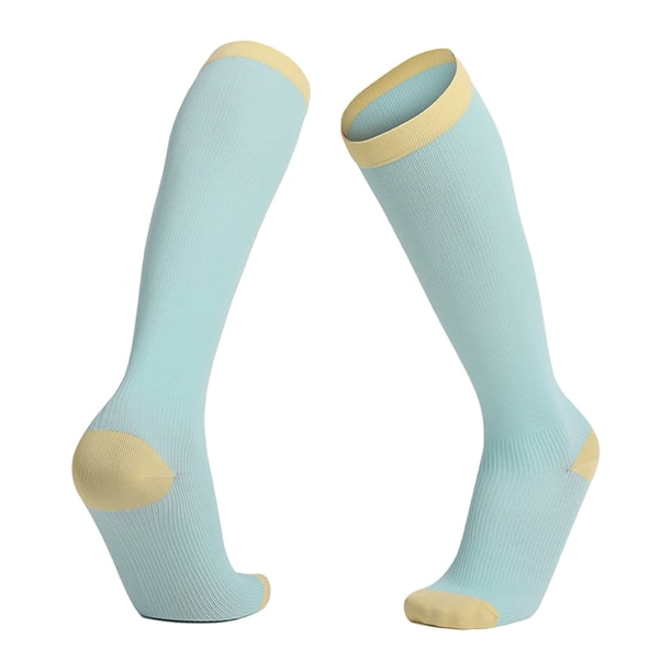 Calcetines de presión por encima de la rodilla para exteriores: calcetines para correr maratón para hombres y mujeres