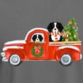 thumbnail image 3 of CafePress - Christmas Berner Red Truck T Shirt - Mens Comfort Colors Shirt, 3 of 5