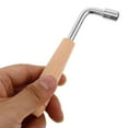 thumbnail image 3 of WHAMVOX 2pcs Harp Tuning Wrench with Comfortable Wooden Handle for Precise Tuning of Auto and String Instruments, 3 of 7