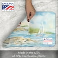 thumbnail image 6 of CounterArt "Lighthouse Scene" 4 Pack Reversible Flexible Plastic Tabletop Placemats, 6 of 8
