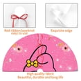 thumbnail image 3 of Lsque Sanrio Print Christmas Tree Skirt, Tree Skirt with Ties or Velcro, Perfect for Holiday Decorations, Halloween, and New Year-48", 3 of 7