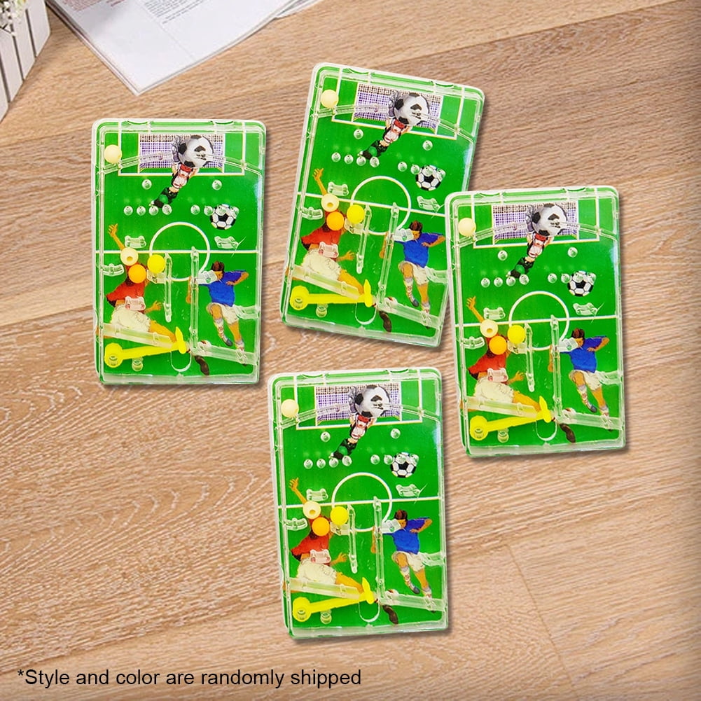 ⚽ 6 Mini Juegos De Paciencia De Fútbol – Regalos Para Fiestas, Juegos De Pinball Portátiles Para Niños