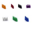 thumbnail image 3 of Valve Stem Left Rear Aluminum Alloy Simple Design Dust-proof Bike Accessories Multipurpose Tire Caps Decoration Car Supplies Silver, 3 of 8