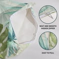 thumbnail image 6 of Tropical Pillow Covers 20x20 Set of 2 Summer Blue Green Palm Monstera Leaf Outdoor Decorative Throw Pillows Farmhouse Botanical Pillowcases Linen Cushion Case Decor for Home Sofa Couch Bed, 6 of 6