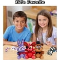 thumbnail image 5 of 7 inch Five Nigh-Plush Nightmare Bonnie,Foxy, Freddy Fazbear Plush FNAF Plushies Set for Game Fans,Kids, Girls, Boys (A), 5 of 5